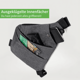 Vuleia Nomad - Schützende Crossbody-Tasche für sorgenfreies Reisen