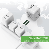 Vuleia Connect - Universeller Adapter für entspanntes Aufladen weltweit