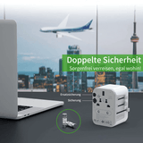 Vuleia Connect - Universeller Adapter für entspanntes Aufladen weltweit