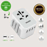 Vuleia Connect - Universeller Adapter für entspanntes Aufladen weltweit