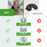 Vuleia ComfortX - Premium Nackenkissen für maximalen Komfort