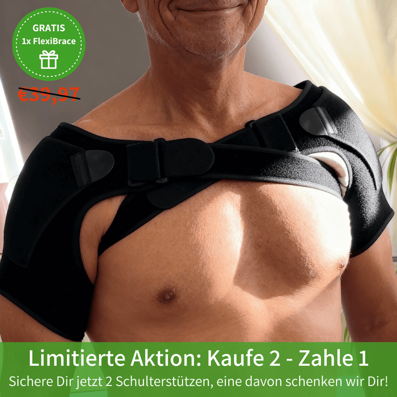 Vuleia FlexiBrace - Sanfte Schulterstütze für sofortige Schmerzlinderung