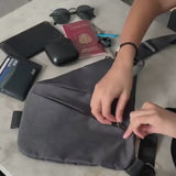 Vuleia Nomad - Schützende Crossbody-Tasche für sorgenfreies Reisen